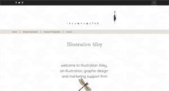 Desktop Screenshot of illustrationalley.com